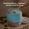 imageFrida Baby 3in1 Cool Mist Humidifier for Large Rooms Top Fill Humidifier for Bedroom Allergy Relief 60 Hour Runtime  Nightlight Auto ShutOff Quiet Carry Handle Essential Oil Diffuser06 Gallon Tank