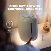 imageFrida Baby 3in1 Cool Mist Humidifier for Large Rooms Top Fill Humidifier for Bedroom Allergy Relief 60 Hour Runtime  Nightlight Auto ShutOff Quiet Carry Handle Essential Oil Diffuser16 Gallon Tank