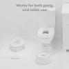 imageFrida Baby AllinOne Potty  Training Toilet with Toddler Potty Chair Toilet Seat Topper Toilet Step Stool Sink Step Stool Cleanup Essentials and Professional Potty GuideAllinOne Potty