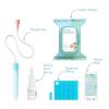imageFrida Baby Cold and Flu Relief Set Congestion Relief Kit Includes the NoseFrida Nasal Aspirator Hygiene Filter Saline Nasal Spray Baby Vapor Rub ampamp Vapor Nose ampamp Chest WipesCold and Flu Bundle NoseFrida  Hygien Filters  BreathFrida Nose Wipes  Snot Spray and Vapor Rub