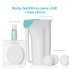 imageFrida Baby Control The Flow Bathtub Sprayer Attachment for Baby Bathtub Shower Head with Scalp Massager Control Waterflow with 2 Pressure ModesBath Kit