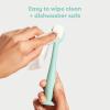 imageFrida Baby Diaper Cream Spatula 100 Silicone Butt Spatula for Baby Diaper Cream Applicator for Easy  Clean Use of Butt Paste ampamp Diaper Rash Cream BPA Free PinkTeal