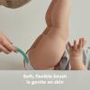 imageFrida Baby Diaper Cream Spatula 100 Silicone Butt Spatula for Baby Diaper Cream Applicator for Easy  Clean Use of Butt Paste ampamp Diaper Rash Cream BPA Free PinkTeal