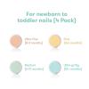 imageFrida Baby Electric Nail Buffer Replacement Pads  Safe  Easy Grooming Trimming and Nail Filing for Newborn Toddler or Childrens Fingernails and toenails 4 Buffer Pads