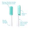 imageFrida Baby Fine or Straight Hair Detangling Kids Brush byBlue White
