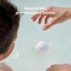imageFrida Baby Natural Sleep Bath Bombs Lavender Essential Oil Bath Bombs for Bedtime Relaxing ampamp Calming Shower Bombs with Aromatherapy Oil for Better Sleep3 Count Pack of 1