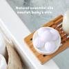 imageFrida Baby Natural Sleep Bath Bombs Lavender Essential Oil Bath Bombs for Bedtime Relaxing ampamp Calming Shower Bombs with Aromatherapy Oil for Better Sleep3 Count Pack of 1
