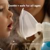 imageFrida Baby NoseFrida Saline Mist Nasal Inhaler Decongestant Spray for Congestion ampamp Allergy Relief for Babies  Kids Nasal Saline Spray Soothes Stuffy Nose ampamp Sore Throat Includes Mask Made in USA