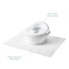 imageFrida Baby Potty Cleanup Essentials LeakProof Potty Liners and Disposable Floor Pads for Potty Training 15 Potty Liners  10 Mess MatsPotty Cleanup Essentials