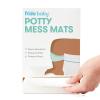 imageFrida Baby Potty Cleanup Essentials LeakProof Potty Liners and Disposable Floor Pads for Potty Training 15 Potty Liners  10 Mess MatsPotty Mess Mats