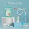 imageFrida Baby Sick Day Prep Kit Sick Baby Essentials Includes NoseFrida Nasal Aspirator MediFrida Pacifier Medicine Dispenser Breathefrida Vapor Chest Rub  Snot Wipes Soothe Stuffy Noses for Babies4 Piece Set