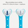 imageFrida Baby TripleAngle Toothhugger Training Toddler Toothbrush  Toddler Toothbrush 2 Years and Up Cleans All Sides at Once  2 Pack Yellow  PinkBlue