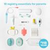imageFrida Baby Ultimate Baby Kit 10 piece New Born Essentials Gift Set Includes Wellness Sick Day Gas Relief Grooming Tools ampamp Teething Toys