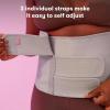 imageFrida Mom Belly Binder Postpartum Essentials for Natural and CSection Recovery Adjustable Compression Wrap After Birth Brace Abdominal Band 9quot High