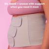 imageFrida Mom Belly Binder Postpartum Essentials for Natural and CSection Recovery Adjustable Compression Wrap After Birth Brace Abdominal Band 9quot High