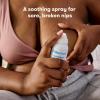imageFrida Mom Nipple Cream and Saline Spray Set Breastfeeding Essentials for New Moms Cracked Nipple Saline Spray and NoMess Cream 2pc SetCracked Nipple Spray