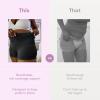 imageFrida Mom Postpartum Underwear Disposable Boyshort Panties Seamless Stretch Support New Mom EssentialsBlack