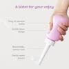 imageFrida Mom Upside Down Peri Bottle Sprayer Perineal Care ampamp Postpartum Recovery Portable Travel Bidet ampamp Perineal Cleanser with Travel Bag Postpartum Essential GrayPeri Bottle  Pink