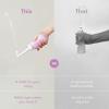 imageFrida Mom Upside Down Peri Bottle Sprayer Perineal Care ampamp Postpartum Recovery Portable Travel Bidet ampamp Perineal Cleanser with Travel Bag Postpartum Essential GrayPeri Bottle  Pink