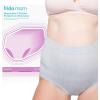 imageFrida Mom Womens Postpartum Underwear for CSection Recovery Disposable High Waist Seamless with Stretchy Support Postpartum Essentials Size Petite Waist 23quot34quot Stretched 8 Count GrayGrey