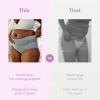 imageFrida Mom Womens Postpartum Underwear for CSection Recovery Disposable High Waist Seamless with Stretchy Support Postpartum Essentials Size Petite Waist 23quot34quot Stretched 8 Count GrayGrey