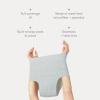 imageFrida Mom Womens Postpartum Underwear for CSection Recovery Disposable High Waist Seamless with Stretchy Support Postpartum Essentials Size Petite Waist 23quot34quot Stretched 8 Count GrayGrey