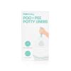 imageFrida Baby Poo  Pee Potty Liners LeakProof SuperAbsorbent Liners Potty Bags Fits Most Potty Chairs for Easy Cleanup 30 Count30 Count Pack of 12