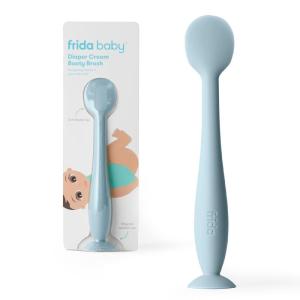 imageFrida Baby Diaper Cream Spatula 100 Silicone Butt Spatula for Baby Diaper Cream Applicator for Easy  Clean Use of Butt Paste ampamp Diaper Rash Cream BPA Free PinkBlue