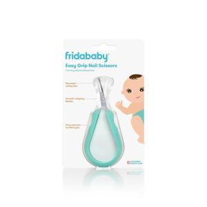 imageFrida Baby Easy Grip Nail Scissors  Grooming Essentials Safe for Infant Newborn Toddler Nails