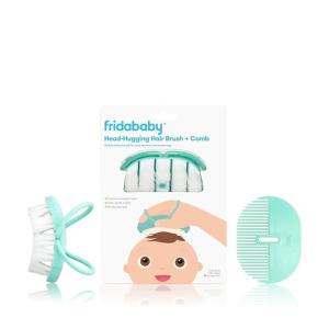 imageFrida Baby Infant HeadHugging Baby Hairbrush and Comb Set Newborn and Up2 Piece Set