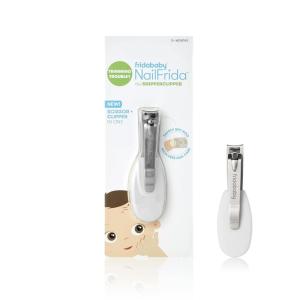 imageFrida Baby NailFrida Baby Nail Clippers ampamp Nail File ampamp Buffer for Newborns and Up Safety Spyhole Nickel Free Curved Clipper to Fit Babies NailsSnipperClipper
