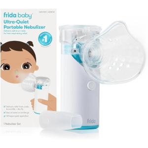 imageFrida Baby Nebulizer for Babies Portable Nebulizer for Kids Babies ampamp Infants UltraQuiet Handheld Nebulizer with Mask  Diffuser Congestion  Flu Relief