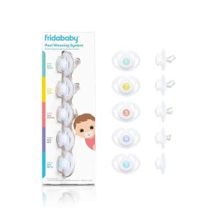 imageFrida Baby Silicone Paci Weaning System BPA Free Latex Free5 Count Pack of 1