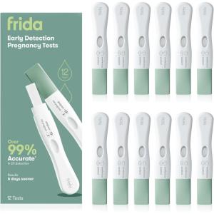 imageFrida Fertility Early Detection Pregnancy Tests  Easy at Home Pregnancy Tests Over 999 Accurate HCG Test Strips Early Results Quick  Easy to Use  2 Pregnancy Tests12 Count Pack of 1