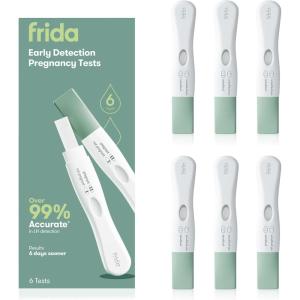 imageFrida Fertility Early Detection Pregnancy Tests  Easy at Home Pregnancy Tests Over 999 Accurate HCG Test Strips Early Results Quick  Easy to Use  2 Pregnancy Tests6 Count Pack of 1