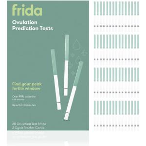 imageFrida Fertility Ovulation Test Kit  Easy at Home Ovulation Strips with Test Tracker and Prediction Log Over 99 Accurate Find Your 48 Hour Baby Making Window  60 Ovulation Test Strips  Tracker