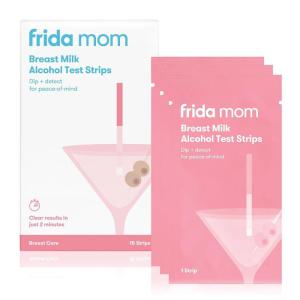 imageFrida Mom Alcohol Test Strips for Breastmilk Detects Alcohol in 2 Mintues for Peace of Mind 15ct