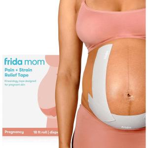 imageFrida Mom Kinesiology Tape for Pregnancy Belly Support Pain Relief Pregnancy Tape Pregnancy Must Haves 18ft Roll1 Roll  Dispenser