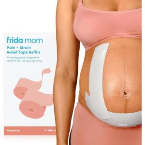 imageFrida Mom Kinesiology Tape for Pregnancy Belly Support Pain Relief Pregnancy Tape Pregnancy Must Haves 18ft Roll2 Rolls