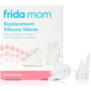 imageFrida Mom Breast Pump Flange Insert 24mm Silicone Pump Insert SoftFeel Flanges Compatible with Frida Mom 2in1 Manual  Silicone Suction Breast Pump BPA FreeValve