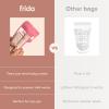 imageFrida Mom Breastmilk Storage Bags 50ct Standard Freeze amp Thaw Milk Bags for Breastmilk Leakproof Seal Perfect Pour Spout Precise Portions No Slip Finger Grip BPA Free 6oz Bag50ct Split Stash