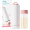 imageFrida Mom Flow  Go Breastmilk Cooler Bottle 24hr Portable Breastmilk Cooler for Travel Designed to Store Breastmilk Bags amp Bottles Includes 2 Ice Pucks amp Carrying Handles Lightweight 20ozCooler Bottle