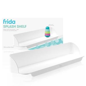 imageFrida Baby Splash Bathtub Shelf Allows Kids to Splash with No Mess Shelf Barrier Prevents Water from Escaping Out of The Tub Extend amp Use As Surface to Play On Attaches to Tubs amp Folds to Put Away